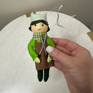 Wondershop at Target Plush Fabric Gardener Ornament NEW